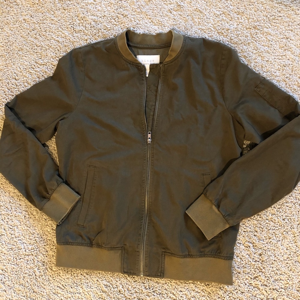 Bomber style jacket.